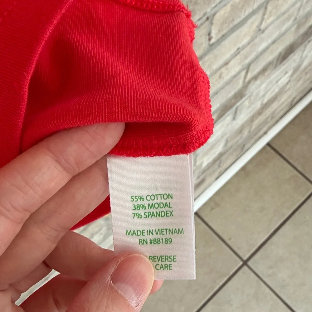 Lilly Pulitzer Vibrant Red Tank Top - Picture 5 of 6